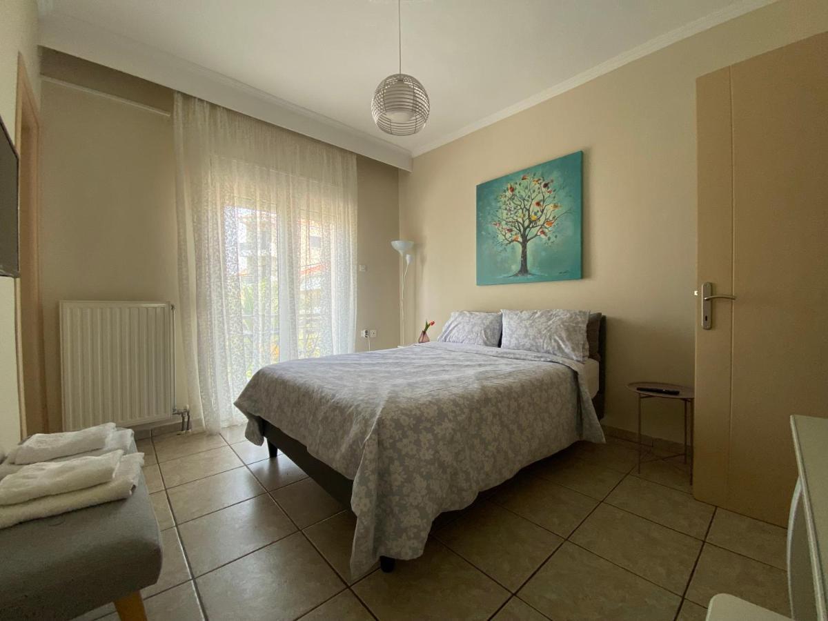 Cozy And Quiet Mini City Apartment Tríkala Exterior foto